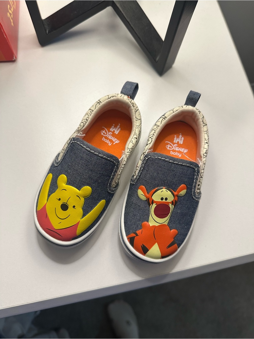 Disney Winnie the Pooh & Tigger Slip-On Kids Shoes - Navy